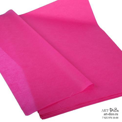 Тишью 76×50 см малиновая, 100 листов