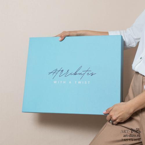 Коробка 45×35×8 см с логотипом шелкографией Фотография коробка 45×35×8 см с логотипом шелкографией