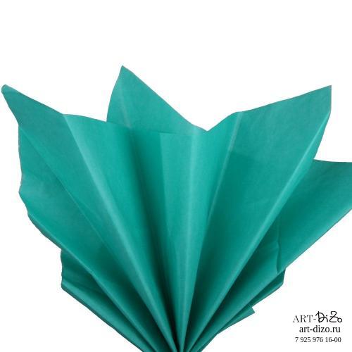 Тишью 76×50 см изумрудная, 100 листов