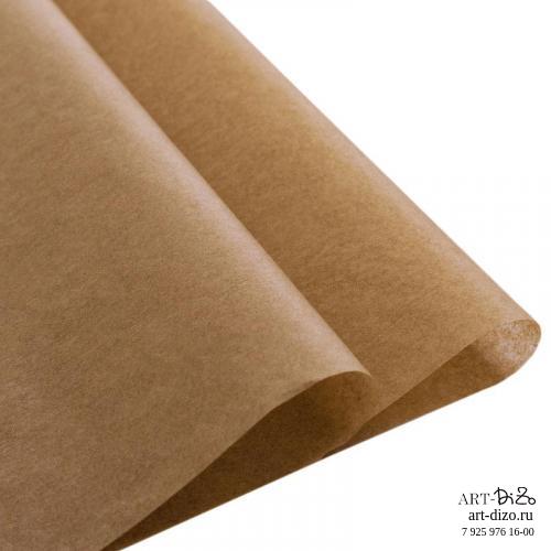 Тишью 75×50 см молочный шоколад, 40 листов