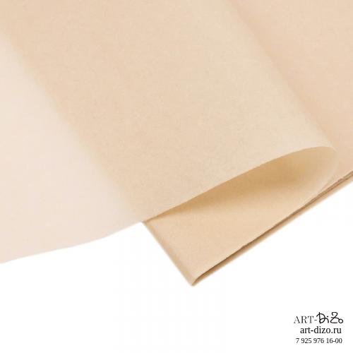 Тишью 70×50 см кремовая, 40 листов