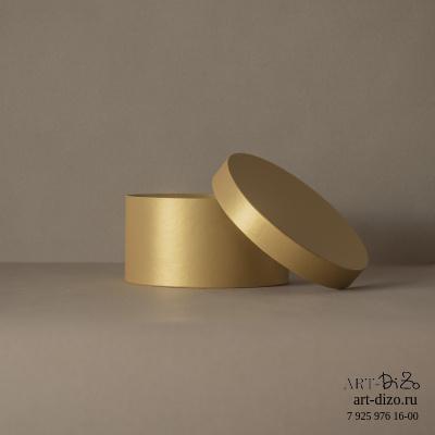 Коробка круглая 20*10 см Basic/Metallic/Бумага (SIRIO PERL 110 г AURUM / настоящее золото) Коробка круглая 20*10 см Basic/Metallic/Бумага (SIRIO PERL 110 г AURUM / настоящее золото)