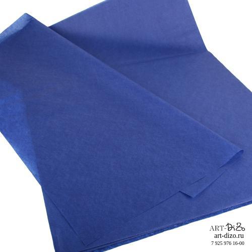 Тишью 76×50 см тёмно-синяя, 100 листов