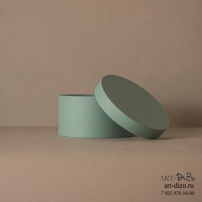 Коробка круглая 50*20 см Basic/Metallic/Бумага (KEAYKOLOUR КЕЙКОЛОР 120 г 100*70 matcha tea / японский чай)