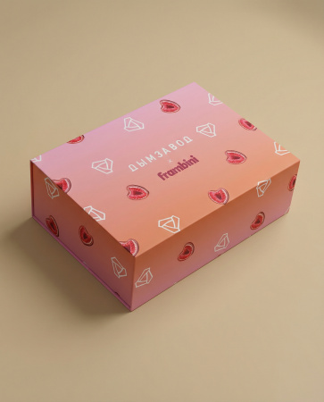  Фотография подарочная круглая коробка премиум-класса на магнитной застежке для коктелей