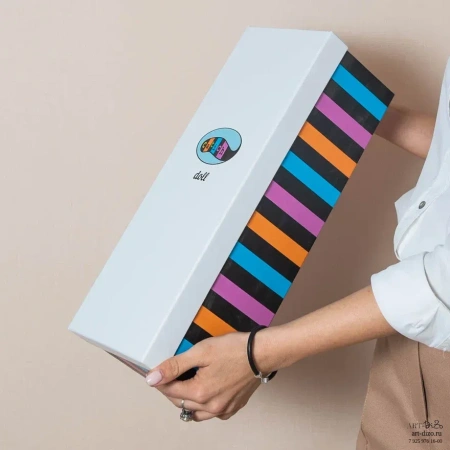  Фотография длинная упаковка крышка-дно