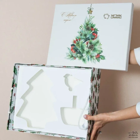  Фотография картонные ложементы для новогодних сувениров