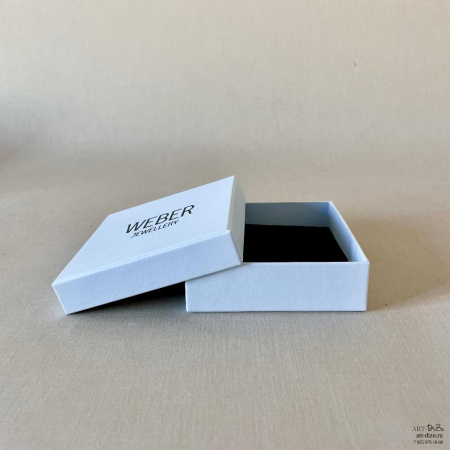 Подарочные коробки с крышкой с принтом для украшений – на заказ в Москве