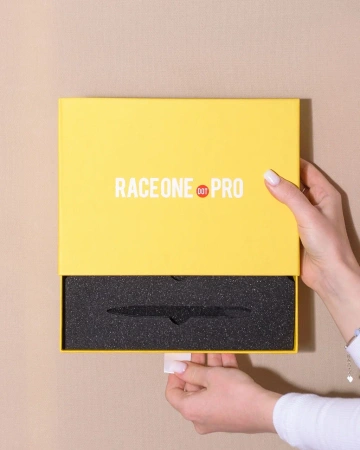 Коробка пенал с ложементом ярко-желтого цвета  Фотография коробка пенал с ложементом ярко-желтого цвета