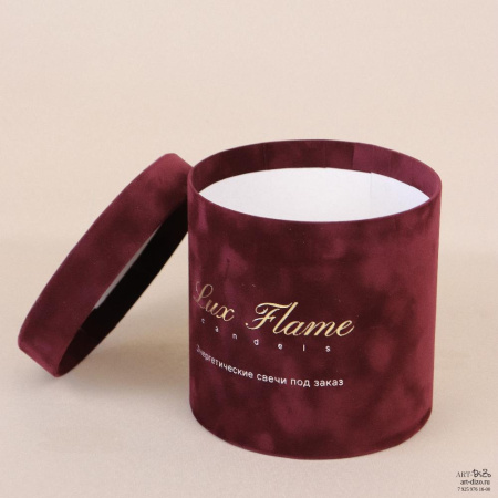  Фотография круглая упаковка для свечей разного размера