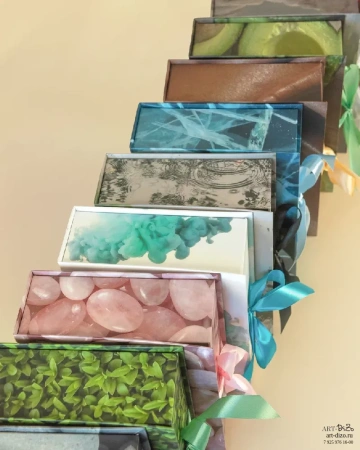  Фотография подарочная коробка для косметики le mousse