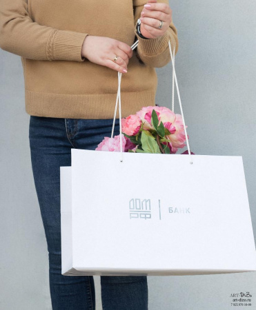 Купить пакет с ламинацией, с нанесением логотипа