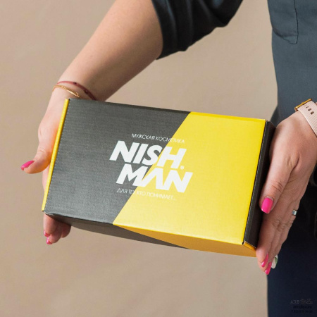  Фотография самосборная коробка 24×14×10 см для мужской косметики