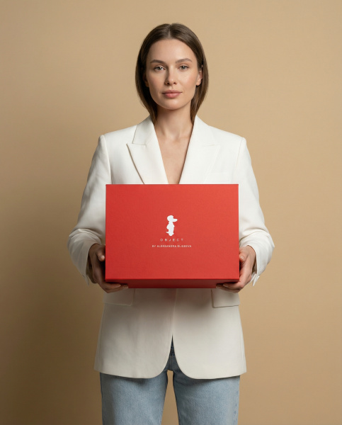  Фотография подарочная коробка премиум-класса на магнитной застежке размером 37×27×17 см