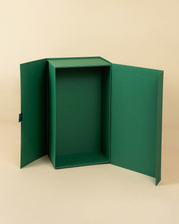  Фотография коробка с откидной крышкой новогодняя