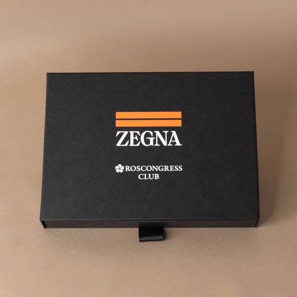 Коробка-пенал с ложементом для ZEGNA  Фотография коробка-пенал с ложементом для zegna