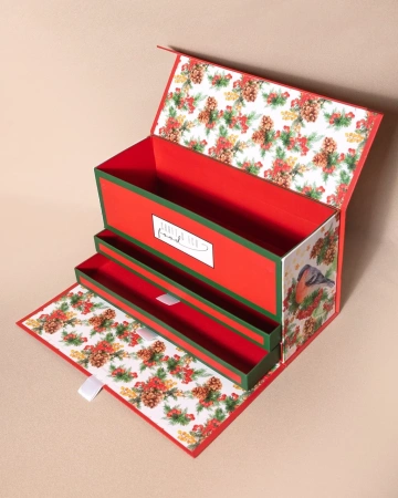  Фотография новогодняя коробка для компании «crbth ico food»