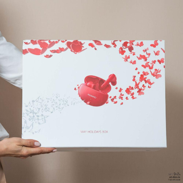 Заказать коробки с крышкой на магнитах с печатью снаружи и внутри