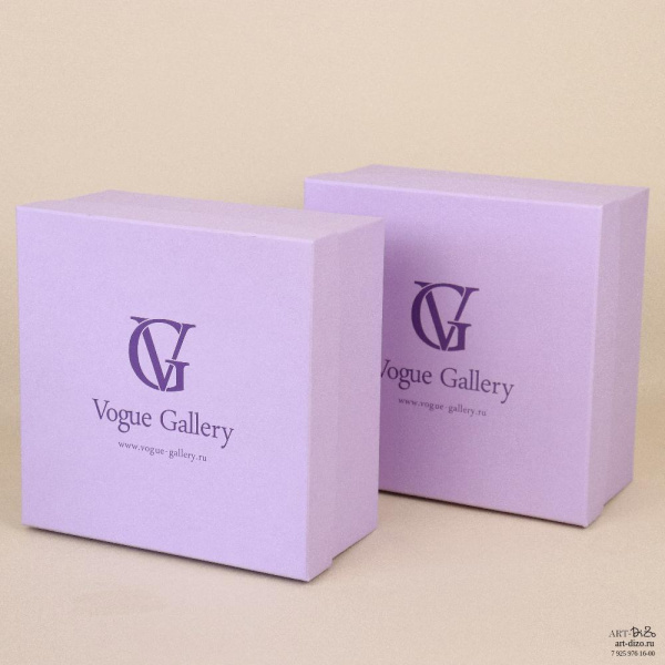  Фотография упаковка для косметики лавандового цвета