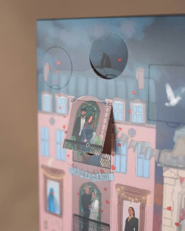  Фотография коробка с окошками