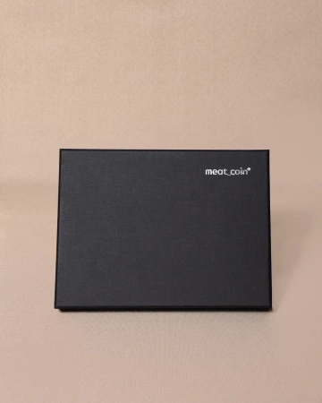  Фотография тонкая черная коробка для сувениров