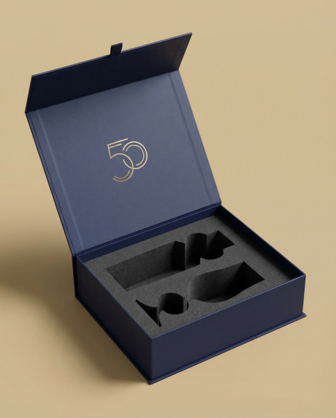 Фотография премиальная подарочная коробка-книга на магнитах с индивидуальным ложементом