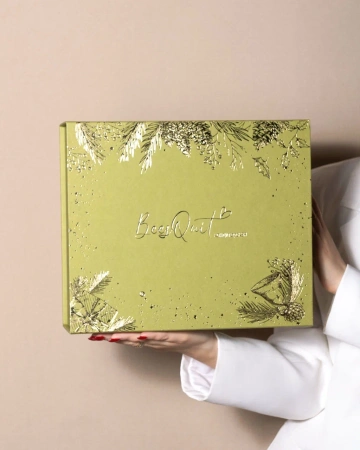  Фотография коробка на магнитах для новогодних сладостей