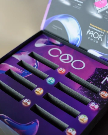  Фотография коробка-книга на магнитах с ярким дизайном