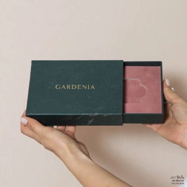  Фотография бархатный ложемент для визитки