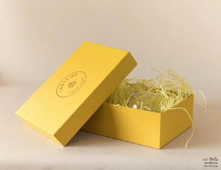  Фотография подарочная коробка крышка-дно для посуды