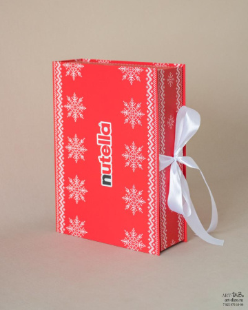  Фотография nutella – новогодняя коробка на ленте