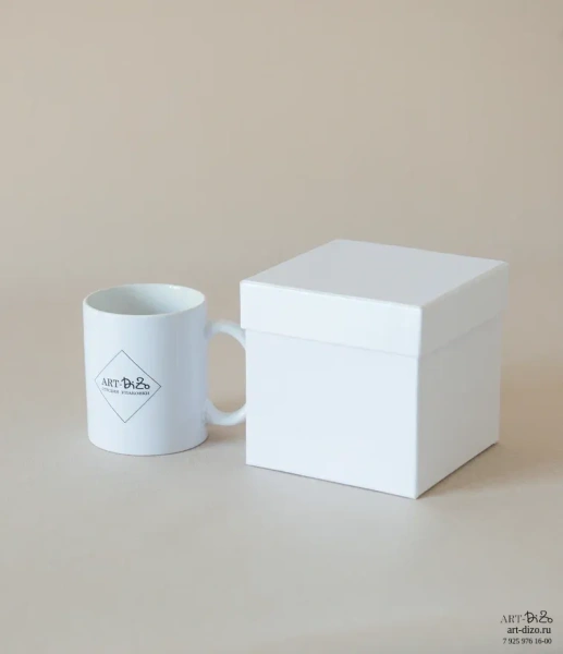  Фотография коробка крышка дно для кружек