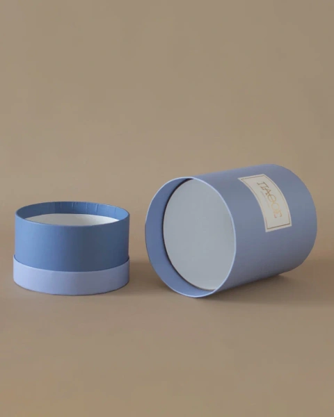  Фотография коробка круглая на втулке 15*24 для пасахльного кулича