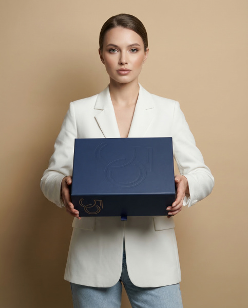  Фотография премиальная подарочная коробка-книга на магнитах с индивидуальным ложементом