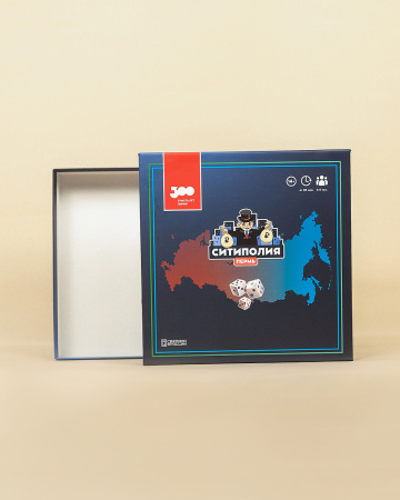  Фотография коробка крышка дно для настольных игр ситиполия