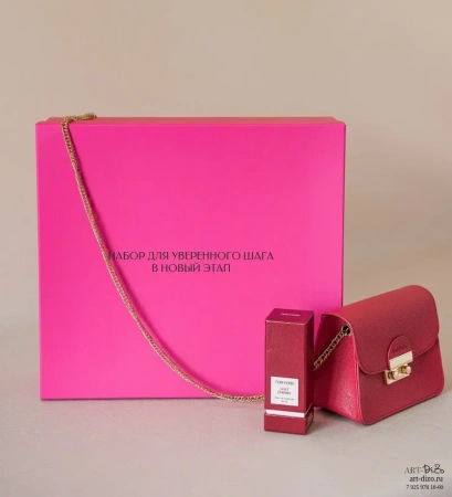 Розовая коробка крышка-дно на заказ  Фотография розовая коробка крышка-дно на заказ