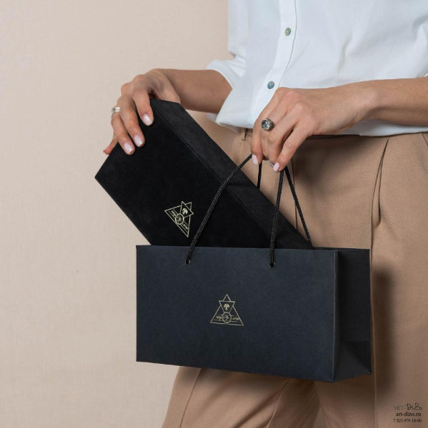  Фотография пакет 28×14×8 см под коробку