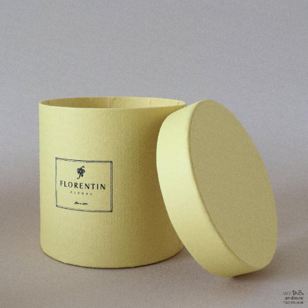  Фотография круглые коробки 15×15 см в бумаге savanna