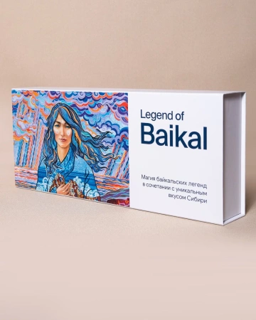  Фотография подарочная коробка на магнитах для байкалаква