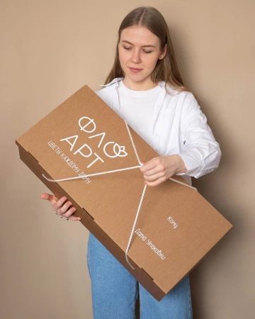  Фотография переноска для цветов прямоугольная