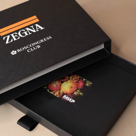 Коробка-пенал с ложементом для ZEGNA  Фотография коробка-пенал с ложементом для zegna