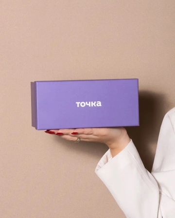  Фотография коробка крышка-дно для банка точка