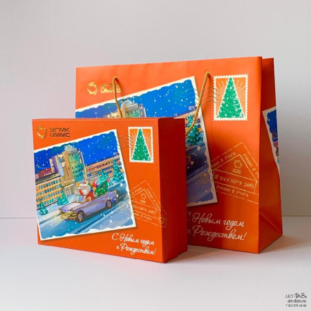  Фотография коробка для корпоративных подарков 29×24×8.5 см с цифровой печатью