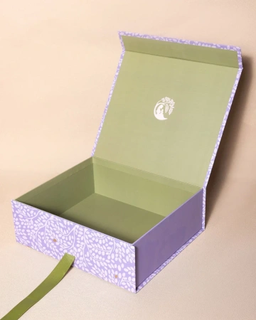  Фотография коробка для бутика премиальной детской одежды с магнитной крышкой