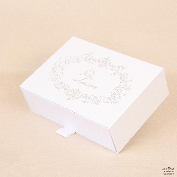  Фотография упаковка для украшений с выдвижным ящиком