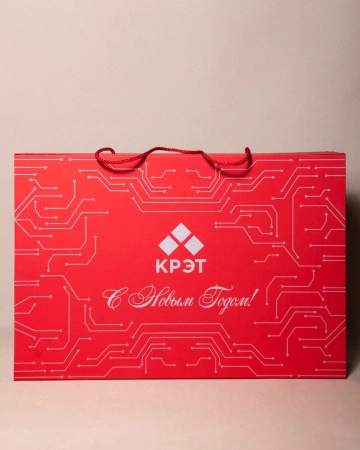  Фотография коробка на магнитах с ложементом для новогодних подарков