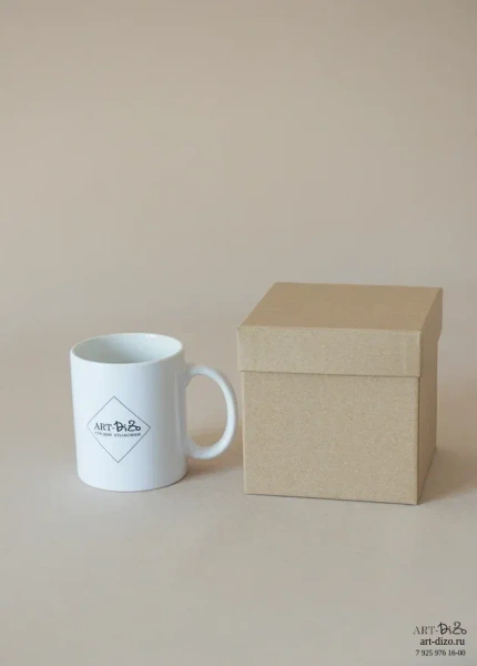  Фотография коробка крышка дно для кружек