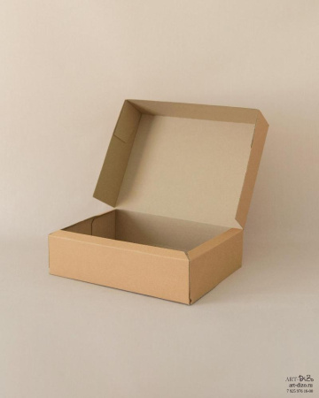 Самосборная коробка 45×30×8 см на заказ оптом от производителя