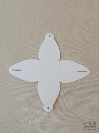 Бонбоньерка 6×6×5 см, Sirio Белый Мрамор