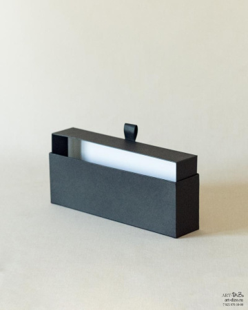 Заказать чёрные коробки с выдвижным дном